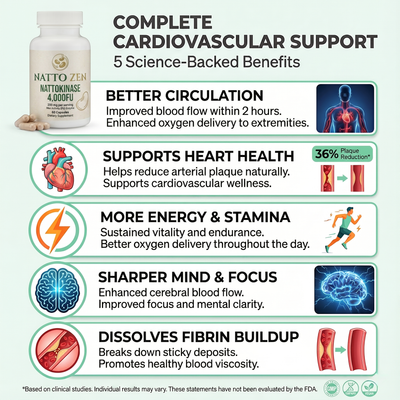 Natto Zen Nattokinase Circulation Formula