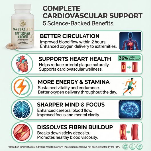 Natto Zen Nattokinase Circulation Formula